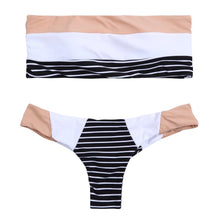 Load image into Gallery viewer, Striped Bikini Set
