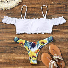 Load image into Gallery viewer, Sunflower Removable Straps Bikini Set
