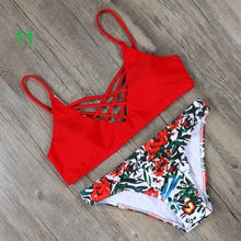 Load image into Gallery viewer, Tropical Bikini Set