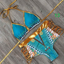 Load image into Gallery viewer, Tropical Bikini Set