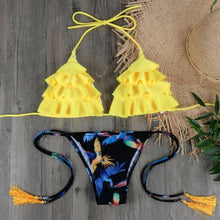 Load image into Gallery viewer, Tropical Bikini Set