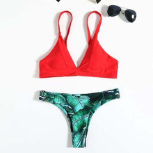 Load image into Gallery viewer, Tropical Bikini Set