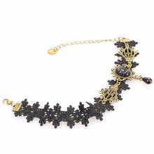 Load image into Gallery viewer, Black Lace Anklet