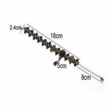 Load image into Gallery viewer, Black Lace Anklet
