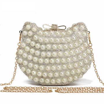Evening Clutch With Pearls