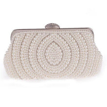 Load image into Gallery viewer, Evening Clutch With Pearls