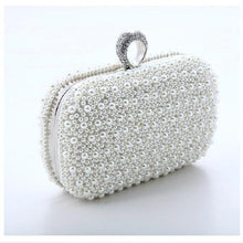Load image into Gallery viewer, Evening Clutch With Pearls