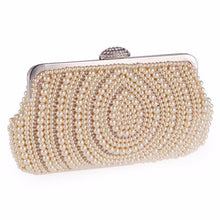 Load image into Gallery viewer, Evening Clutch With Pearls