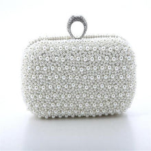 Load image into Gallery viewer, Evening Clutch With Pearls