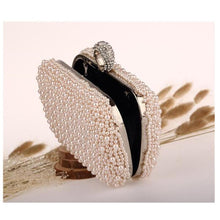 Load image into Gallery viewer, Evening Clutch With Pearls