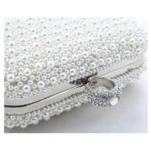 Load image into Gallery viewer, Evening Clutch With Pearls