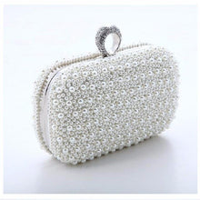 Load image into Gallery viewer, Evening Clutch With Pearls