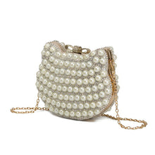 Load image into Gallery viewer, Evening Clutch With Pearls