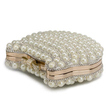 Load image into Gallery viewer, Evening Clutch With Pearls