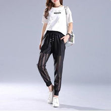 Load image into Gallery viewer, Mesh Patchwork Pants