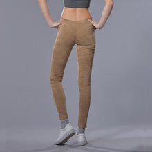 Load image into Gallery viewer, Elastic Suede Pants