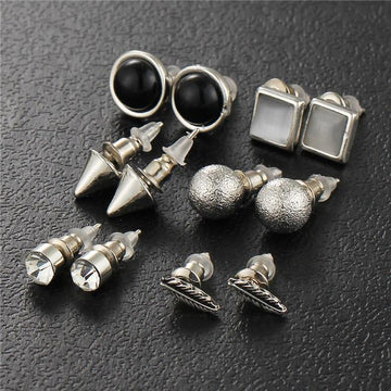 6 Piece Set Earrings