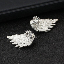 Load image into Gallery viewer, Angel Wing Stud Earrings