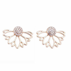 Crystal Flower  Earrings