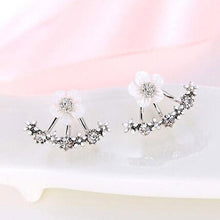 Load image into Gallery viewer, Flower Crystal Earrings (3 Colors)