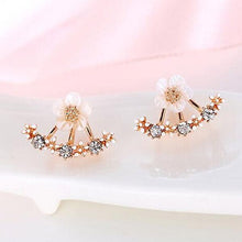 Load image into Gallery viewer, Flower Crystal Earrings (3 Colors)