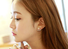 Load image into Gallery viewer, Flower Crystal Earrings (3 Colors)