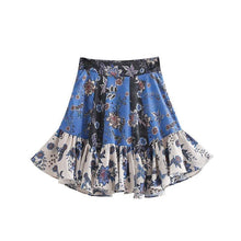 Load image into Gallery viewer, Floral Ruffled Skirt