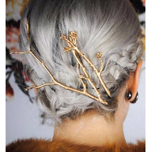 Load image into Gallery viewer, Flower Branch Hair Clips (6)