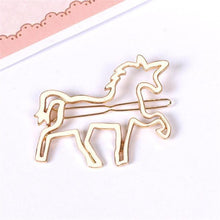 Load image into Gallery viewer, Unicorn Hair Clips (3 Colors)