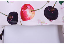 Load image into Gallery viewer, Butterfly Vs. Cherry Cropped Shirt