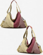 Load image into Gallery viewer, Tricolor Canvas Bag