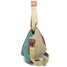 Load image into Gallery viewer, Tricolor Canvas Bag