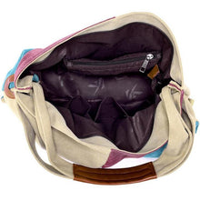 Load image into Gallery viewer, Tricolor Canvas Bag