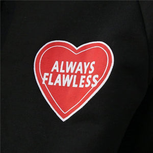 ALWAYS FLAWLESS Crop Hooded Shirt