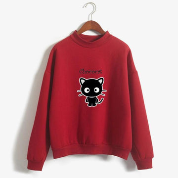Black Cat All-Match Sweatshirt