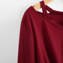 Load image into Gallery viewer, Bow Tie Crop Sweatshirt