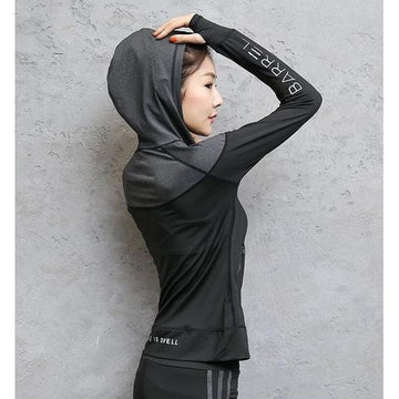 Breathable Sports Hooded Shirt