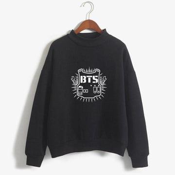 'BTS' Fleeced Sweatshirt