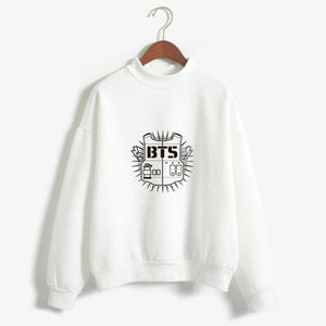 'BTS' Fleeced Sweatshirt