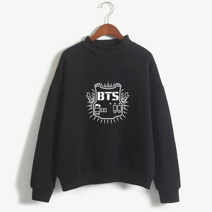 'BTS' Fleeced Sweatshirt