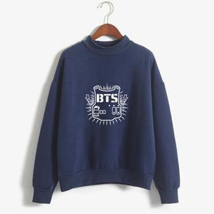 'BTS' Fleeced Sweatshirt