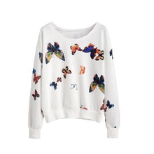 Load image into Gallery viewer, Butterfly Print Sweatshirt