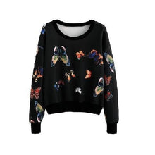 Load image into Gallery viewer, Butterfly Print Sweatshirt