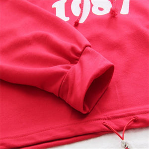 'CALIFORNIA 1987' Crop Hoodie