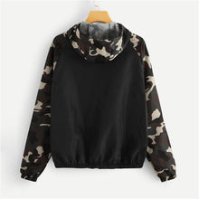 Load image into Gallery viewer, Camouflage Hooded Jacket