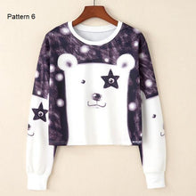 Load image into Gallery viewer, Casual Crop Sweatshirt