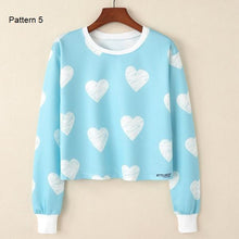 Load image into Gallery viewer, Casual Crop Sweatshirt