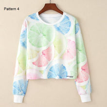 Load image into Gallery viewer, Casual Crop Sweatshirt
