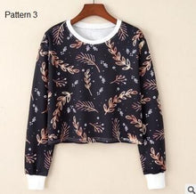 Load image into Gallery viewer, Casual Crop Sweatshirt
