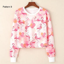 Load image into Gallery viewer, Casual Crop Sweatshirt